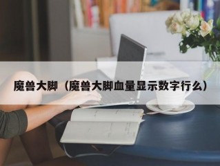 魔兽大脚（魔兽大脚血量显示数字行么）