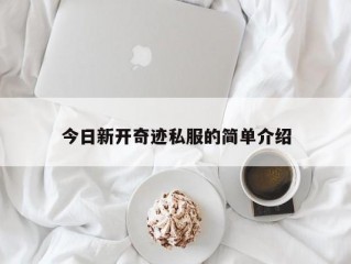 今日新开奇迹私服的简单介绍